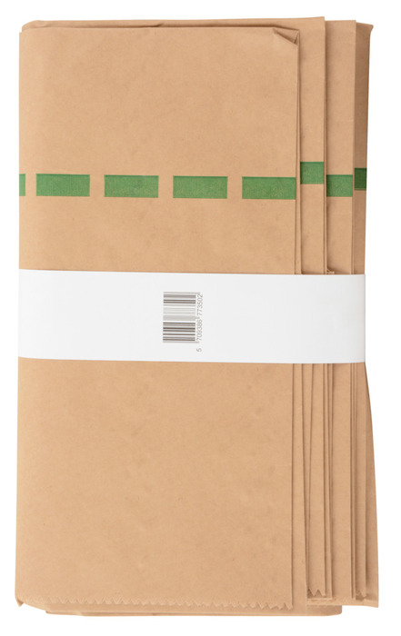 Affaldssække papir 110 liter 4-pk. - Grouw